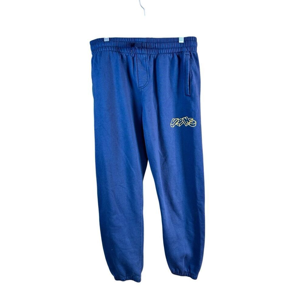 Vans Navy Blue Joggers With Pockets Youth Large 12-14